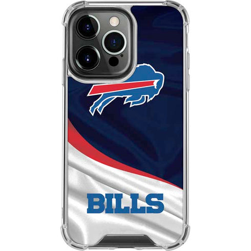 NFL Buffalo Bills iPhone 14 Pro Clear Case